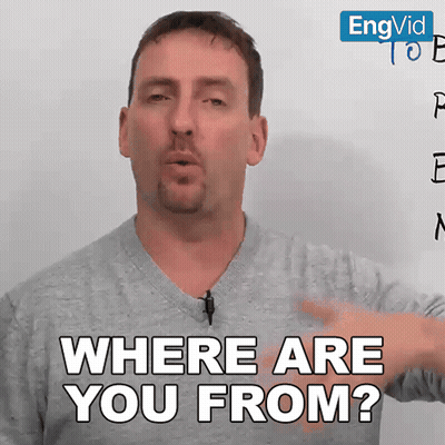 Man With Microphone Says Where Are You From GIF