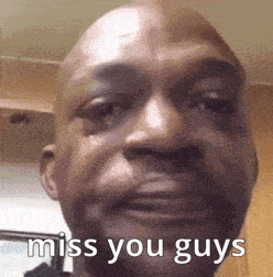 Man With Miss You Guys GIF