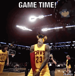 Man With Monkey Face Game Time GIF