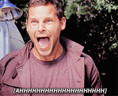 Man With Mouth Open Ahhhh GIF