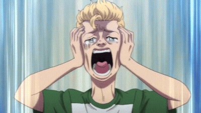Man With Mouth Open And Hands On Head GIF