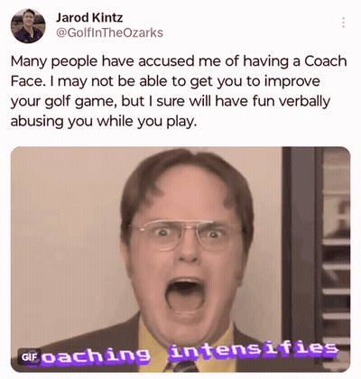 Man With Mouth Open Coaching Intensifies GIF