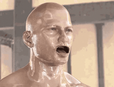 Man With Mouth Wide Open GIF