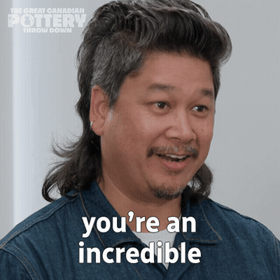 Man With Mullet Says You're An Incredible GIF