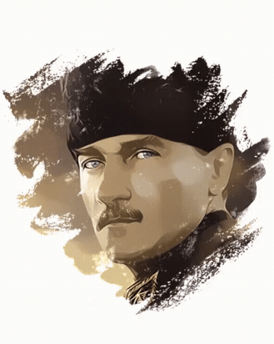 Man With Mustache And Black Hat GIF