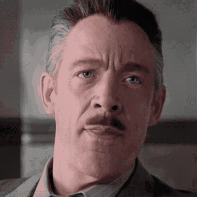 Man With Mustache And Gray Hair GIF