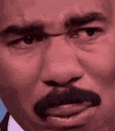 Man With Mustache And Serious Expression GIF