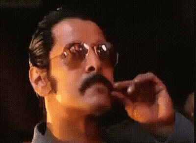 Man With Mustache And Sunglasses GIF