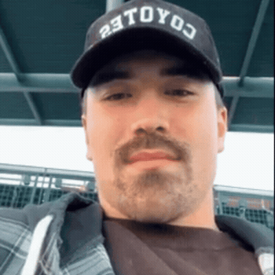Man With Mustache Hat 23Toy03 GIF
