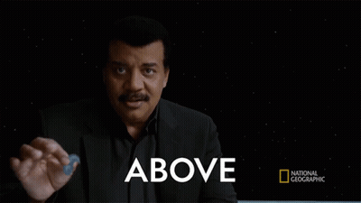Man With Mustache Holding Blue Object GIF