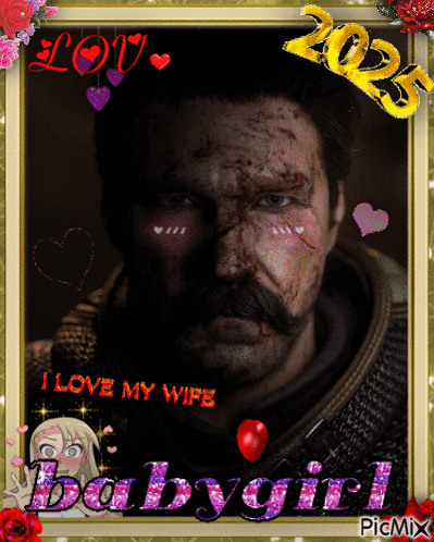 Man With Mustache I Love My Wife GIF