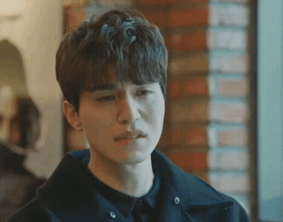 Man With Mustache In Black Jacket And Shirt GIF