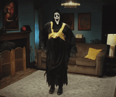 Man With Mustache Making Funny Face GIF