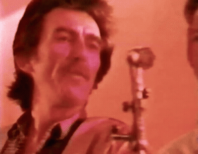 Man With Mustache Playing Saxophone At Microphone GIF