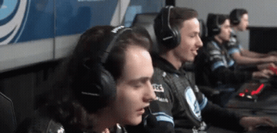 Man With Mustache Playing Warfare GIF