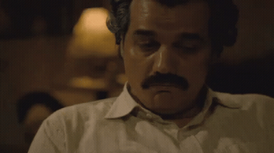 Man With Mustache Saying Alright GIF