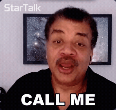 Man With Mustache Saying Call Me GIF