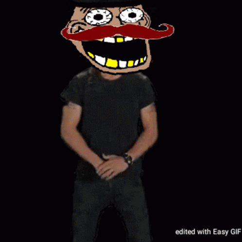 Man With Mustache Saying Do It GIF