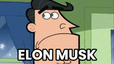 Man With Mustache Saying Elon Musk GIF