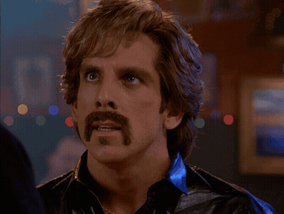 Man With Mustache Saying Touche GIF
