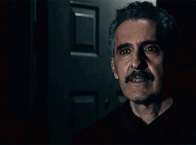 Man with Mustache Saying You're Firing Me