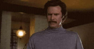 Man With Mustache Says You Know I Don't Speak Spanish GIF