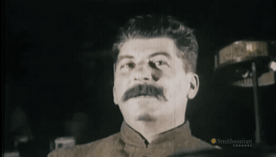 Man With Mustache Smithsonian Logo GIF