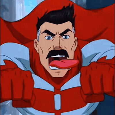 Man With Mustache Sticking Tongue Out GIF