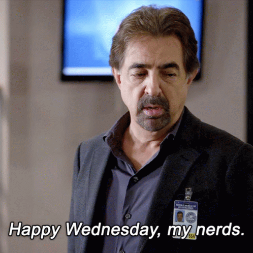 Man With Name Tag Happy Wednesday My Nerds GIF