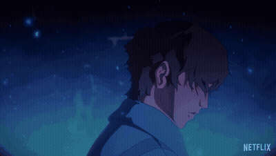 Man With Netflix Logo GIF
