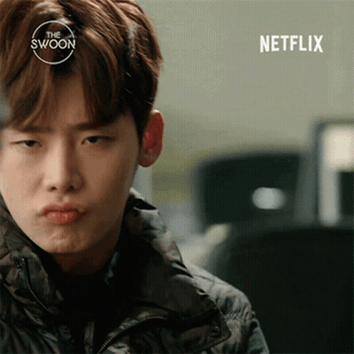 Man With Netflix Logo GIF