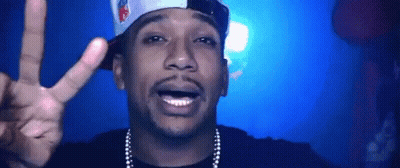 Man With NFL Hat GIF