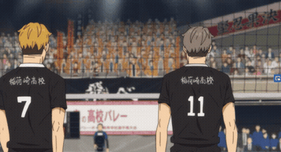 Man With Number 11 Next To Another Man GIF