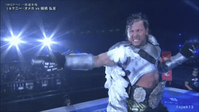Man With Number 13 In Wrestling Ring GIF