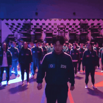 Man With Number 226 On Jacket GIF