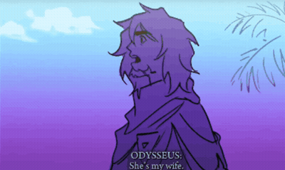 Man With Odysseus She's My Wife GIF