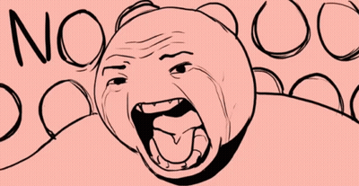 Man With Open Mouth And No Text GIF