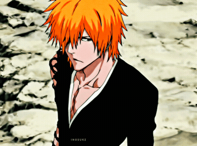 Man With Orange Hair Inosuke GIF
