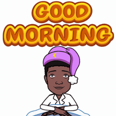 Man With Outstretched Arms Good Morning GIF