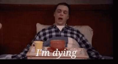 Man With Oxygen Mask Lying On Couch GIF