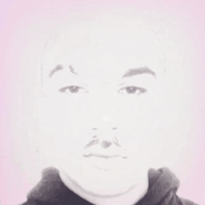 Man With Pink Bow GIF