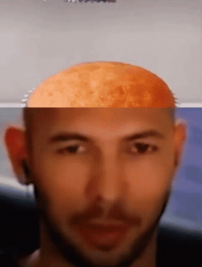 Man With Potato On Head GIF