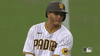 Man With Purple Background Saying Just This Once GIF