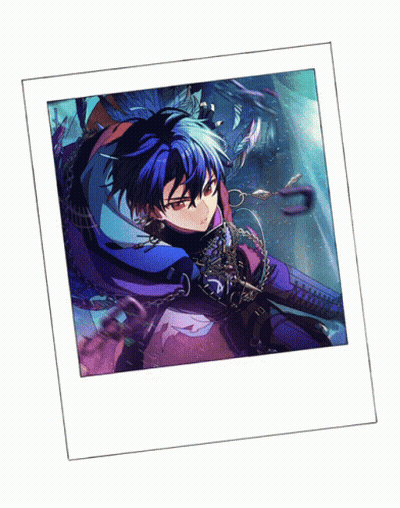 Man With Purple Hair And Purple Jacket GIF