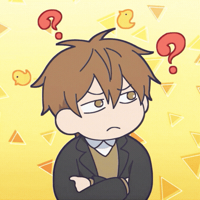 Man With Question Mark On Head GIF