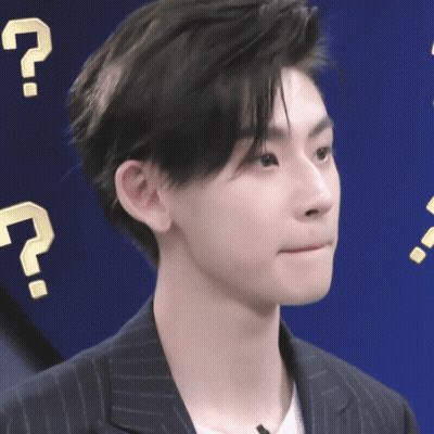 Man With Question Marks Around Head GIF