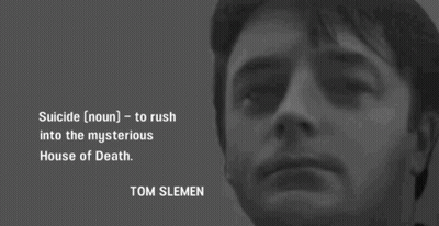 Man With Quote By Tom Selemen GIF