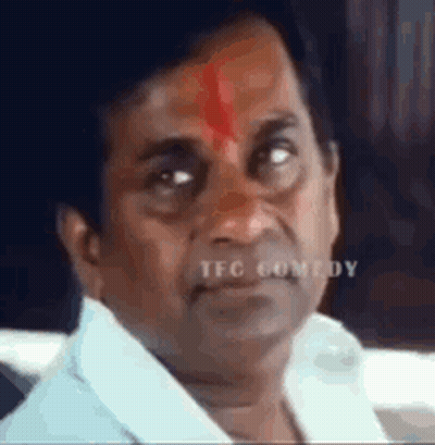 Man With Red Bindi Smiling GIF