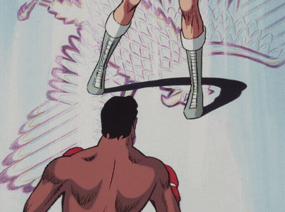 Man With Red Boxing Gloves Letter R