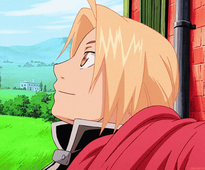 Man With Red Cape Looking Up At Sky GIF